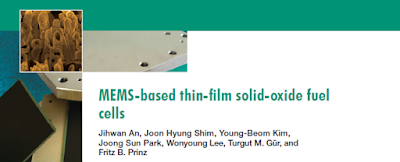 MEMS-based Thin Film Solid Oxide Fuel Cells