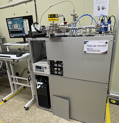 Customized Plasma-Powder ALD station